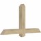 Ekena Millwork Eugene Rough Sawn Timber Gable Bracket, Douglas Fir, 48"W x 26"H x 4"D x 4"F, 13/12 Pitch GBW048X26X0404EUG00RDF - alternate 3